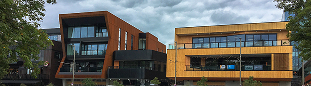 Insulated panels" weather tight solution on stunning new hospitality development in Christchurch